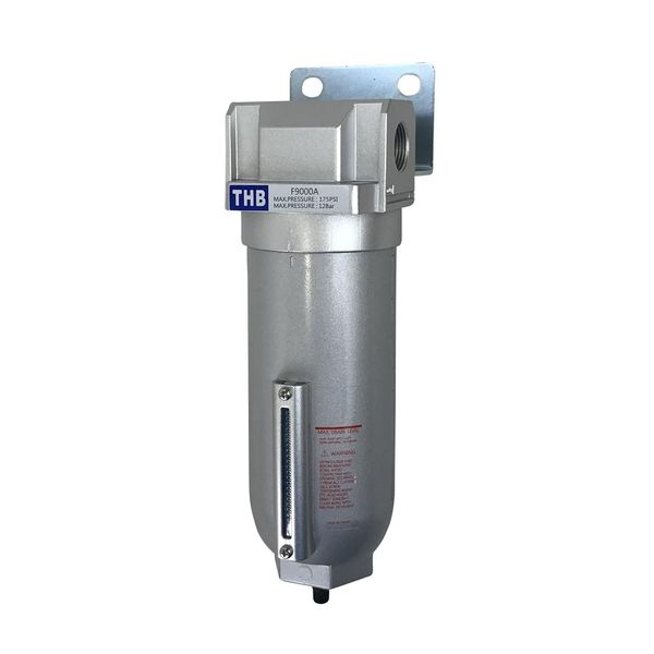 Moisture Removing Particulate Filter with Auto Drain, 11oz Bowl, 3/4" NPT