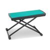 GEWA Metal Footrest (guitar rest), adjustable, compact and robust in green