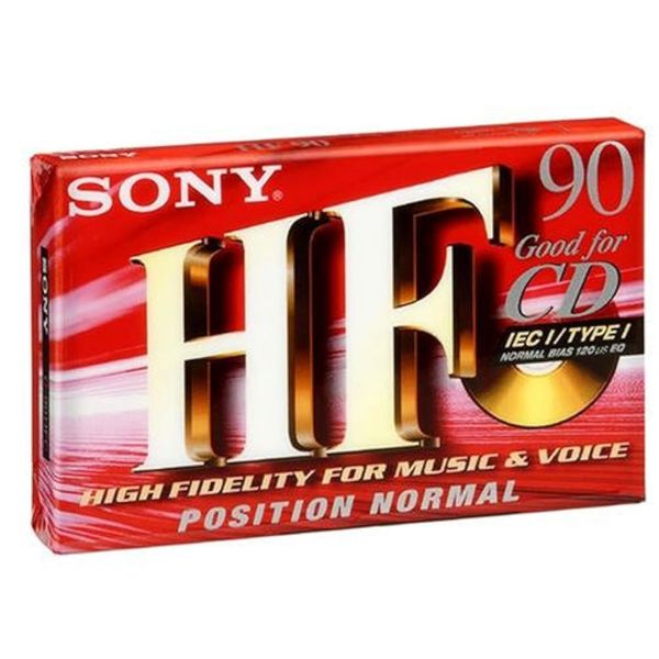 Sony - Audio Cassette, Low Noise, 90 Minuten