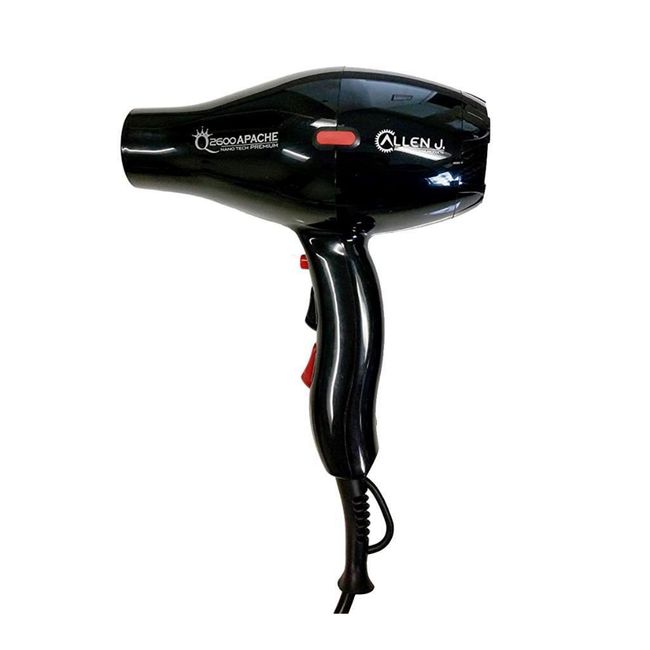 Allen J. 2600 Apache Nano Tech Premium Hair Blow Dryer Lightweight Salon 2100W