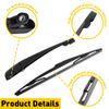 Replacement For 2005-2009 Nissan Quest Rear Windshield Wiper Arm & Blade Set