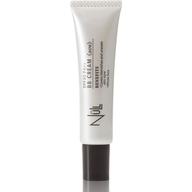 NULL [Matte Finish] mens BB Cream, Mens concealer, Tinted Moisturizer broad spectrum SPF30 PA++, CC cream, Revitalising Nourishing Tone Up Cream, Natural Cover, 0.7oz Made in Japan (Ochre)