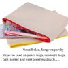 12 Pack Canvas Makeup Bags DIY Craft Blank Zipper Bulk Multipurpose Cosmetic Travel Toiletry Bag DIY Craft Blank Zipper Bulk Multipurpose Cosmetic Travel Toiletry Bag,Multicolored Zippers