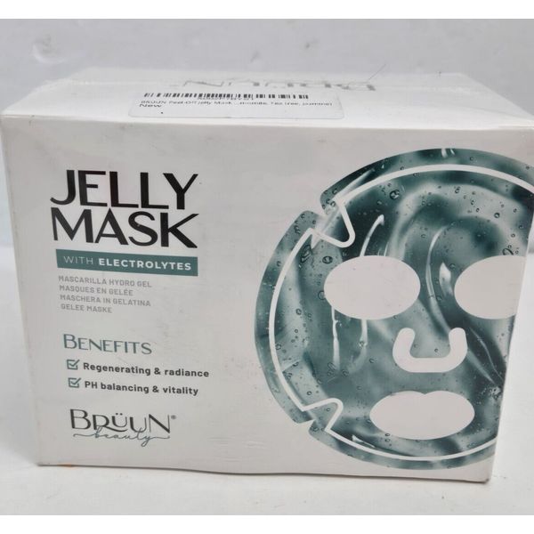 Bruun Beauty Peel-Off Jelly Mask 10 Treatment Starter Kit Exp 1/27 Sealed