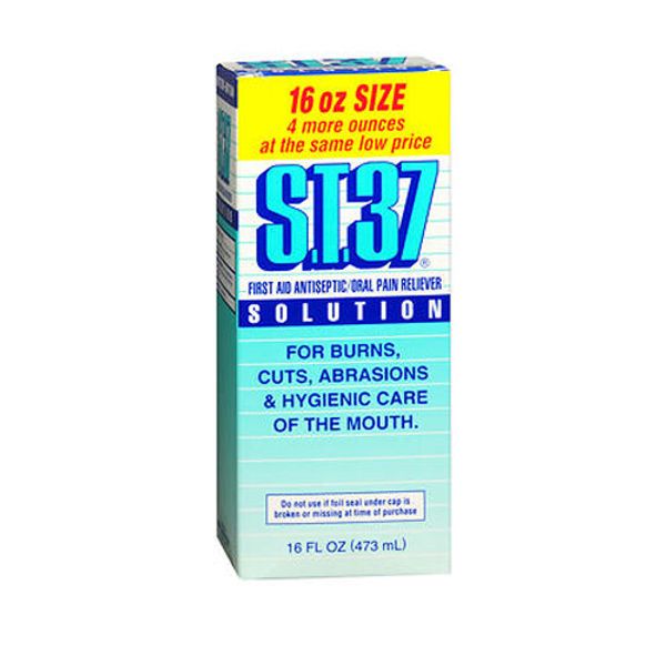 S.T.37 St-37 Liquid Mouth Wash 16 oz By S.T.37