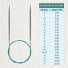 KnitPro The Mindful Collection Fixed Circular Needles 24" (60cm) | Size 3.75mm