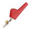 Non-Stripping Test Clips with Needle, PVC Cupronickel, 25mm Opening, Electrical Clamps