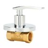 1/2 Angle Valve Copper Leakage Proof Concealed Installation Water Stop Valve for Kitchen Bathroom
