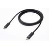 Sumitomo Electric Thunderbolt 3 Cable (Certified Active 40Gbps Black) USB Type-C Cable (2.0m)