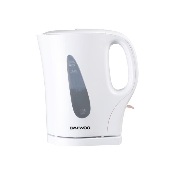 Daewoo Essentials White Plastic Kettle 1.7Litre