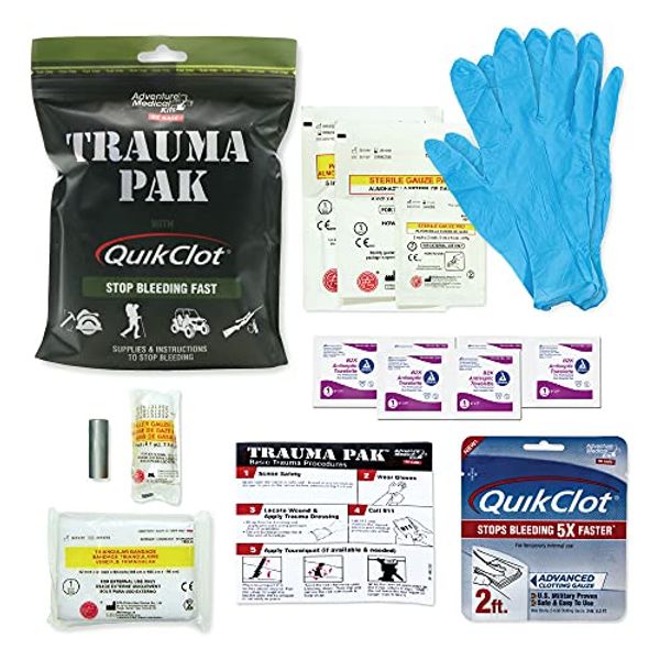 Adventure Medical Kits Trauma Pak First Aid Kit with QuikClot Sponge