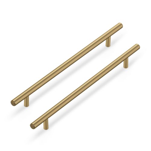 LONTAN 10 Pack Kitchen Cupboard Handles 160mm Drawer Handles Champagne Bronze Kitchen Door Handles Cabinet Handles Stainless Steel Wardrobe Door Handles Bathroom Handles Cupboard Door Handles