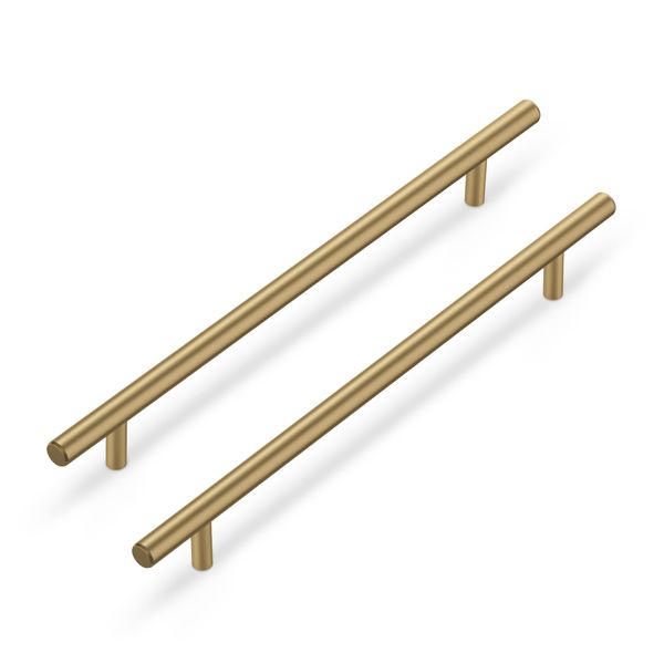 LONTAN 10 Pack Kitchen Cupboard Handles 160mm Drawer Handles Champagne Bronze Kitchen Door Handles Cabinet Handles Stainless Steel Wardrobe Door Handles Bathroom Handles Cupboard Door Handles