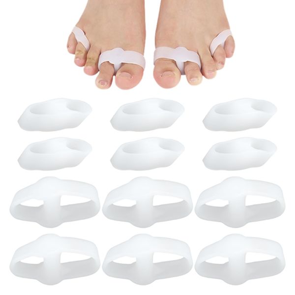 12 Pieces Toe Separators, Toe Correctors, Toe Separators, Toe Spacers, Toes Plates, Toes Accessories