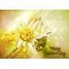 Mothers Day Flowers Greeting Card - Landscape