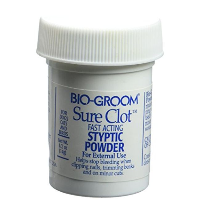 Bio-Groom DBB53005 Sure Clot Syptic Powder, 14gm