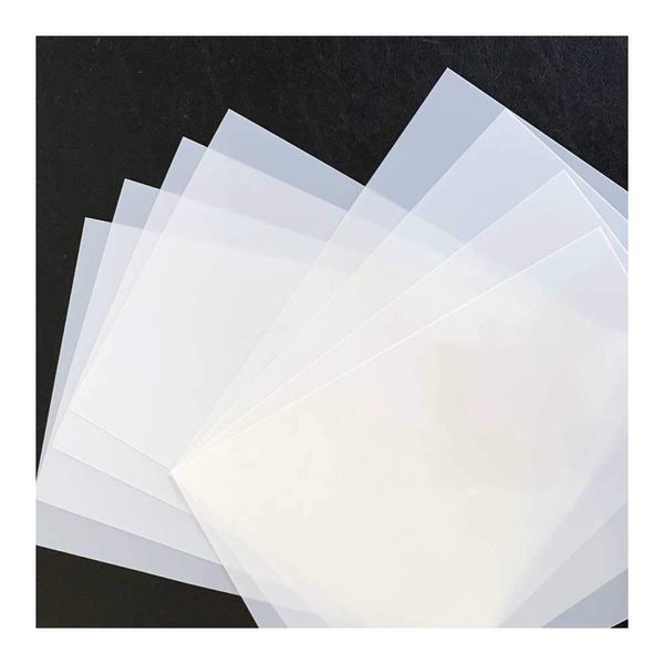 A2 x 5 stencil sheets 125 micron Mylar thin clear reusable stencil craft art