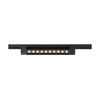 Nuvo Lighting TH501 LED Linear Track Bar, Black, 1 Foot