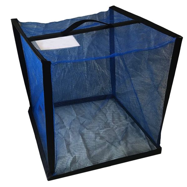 Crow Repellent Garbage Net Box Can Be Folded Thinly When You Are Finished Using, No Bottom, Approx. 19.7 x 19.7 x 19.7 inches (50 x 50 x 50 cm), Garbage Bag, Approx. 1-2 Employments, Just Put It Over