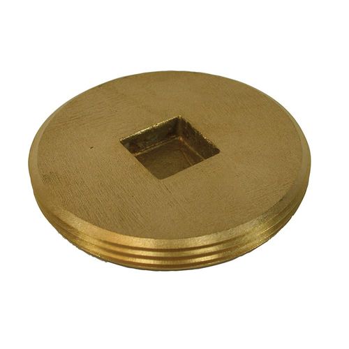 Jones Stephens P51600 6 Brass Screw Countersunk Plug - N/A