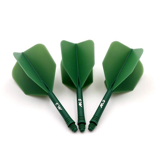 CUESOUL Integrated Dart Shaft and Flights Standard Shape,Set of 3 pcs Unique Designed Pattern