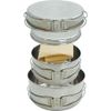 Hack Montana Outdoor Cooker Set of 4 - Silver