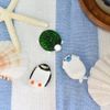 Forkart Cute Handmade Glassware Turtle Chopsticks Rest
