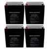 Razor E100 E125 E150 Electric Scooter battery 12V 5AH - 4 PACK