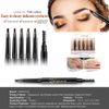NICEFACE Eyebrow Pencil Grey Double Ended Precision Waterproof Brow (Grey/Grey # 5)