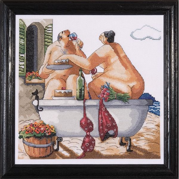 Design Works Counted Cross Stitch Kit, Cotton, Multicolored, 12" x 12"