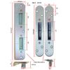 Fullex Crimebeater Lock 3 Piece Keep Set for Composite Timber Door