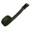 Benristraps 25mm Webbing Strap with Quick-Release Buckle (army green, 2 metres)