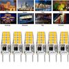 Dimmable G8 LED Bulb Candle Lights Replace Halogen Lamp For Chandelier Spotlight