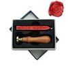 Masonic Wax Seal with Box and Wax Stick (Skull)