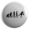 Hippowarehouse Rugby Player Evolution Badge Various Sizes 38mm 50mm 75mm