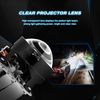 HID Projector 2PCS Nilight 2.5" in Mini Bixenon Lens Conversion Kit for H1 Bulbs