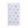 Easy Well Heart Exfoliating Shower Towel, Colors May Vary: Blue, Yellow, Purple