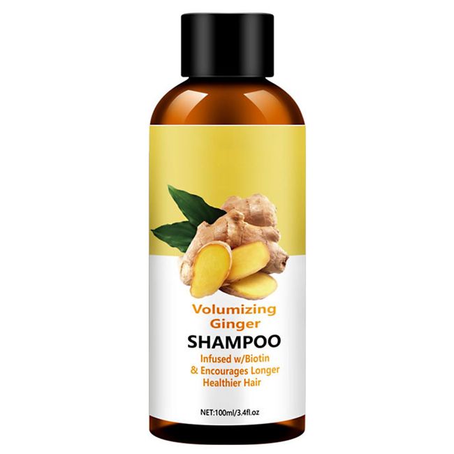 Ginger Shampoo, Anti-Itch Anti Dandruff Shampoo Scalp Care Hair Shampoo, Moisturizing Soothing - For Clean Scalp And Shiny Hair - Ginger Shampoo For Itchy Dry Scalp Relief, Reduce Hair Loss