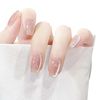 ncip10 False Nail Tip, Short False Nail Tip, Cute, Plain, Simple, Self-Nail Style, False Nail
