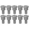 Miskall 10Pcs Drywall Screw Bits, Setter Dimpler PH2 Magnetic Bit Holder for Plasterboard Screw Depth Stop Limit