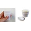 Empty Deodorant Containers - Twist-up, Recyclable, DIY Empty Deodorant OVAL Tubes, Bottom-fill 2.0 Oz (5-Pack, Clear)