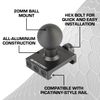 Bulletpoint 20mm Ball Mount Compatible with Picatinny Mount (2 Pack)