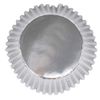 PME BC812 Metallic Silver Cupcake Lined-30 Pack, Foil Lined Paper Cases