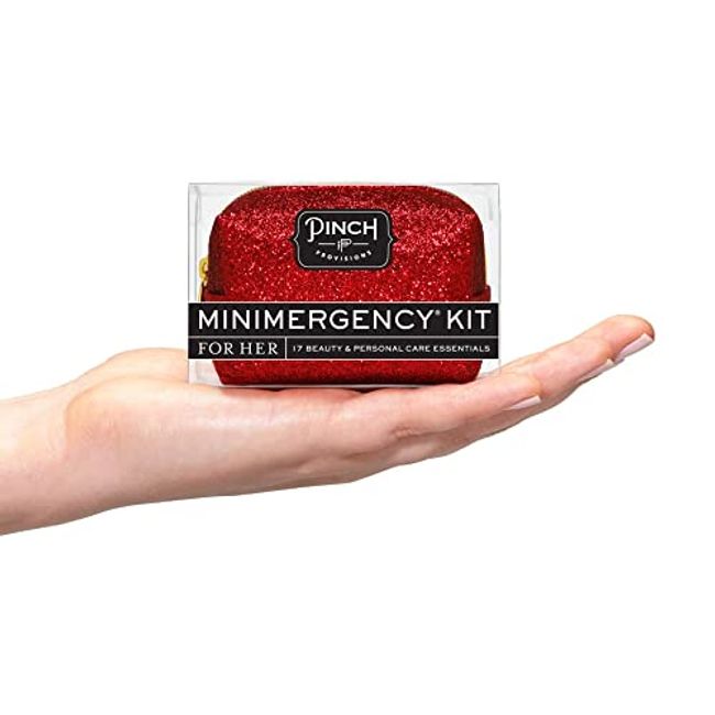 Pinch Provisions Velvet Minimergency Kit for Her, Includes 17