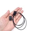 JZK 5 sets Wired Security Contact Sensor Alarms Window Gate Normal Closed Surface Mount Black Magnetic Reed Switch