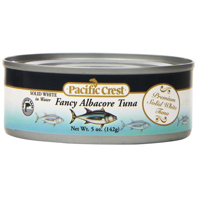 Pacific Crest Solid White Albacore Tuna, 5-Ounce Can (Pack of 48)
