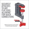 Real Avid Smart-Assist C-Mount, Clamp-Down Mount Compatible with Smart-Assist Accessory System - Features Reversible Mounting and 4 Smart Docks