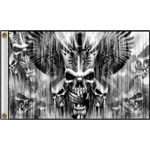 BIKER FLAG HL201 3'x5'