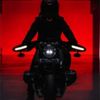 LED Motorcycle Hand Grips Guards, Motorcycle Handguards with Led Light Windproof Handle Protector for 1.5cm Diameter Handlebar