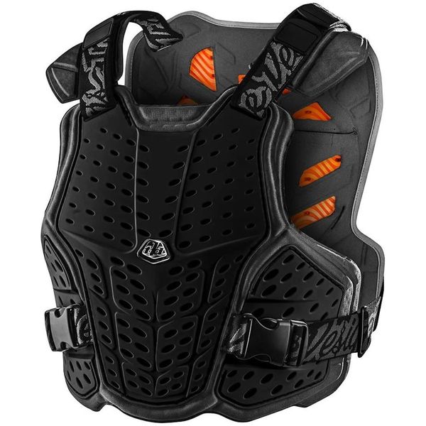 Troy Lee Designs Rockfight Ce Chest Protector Black, Xs/S